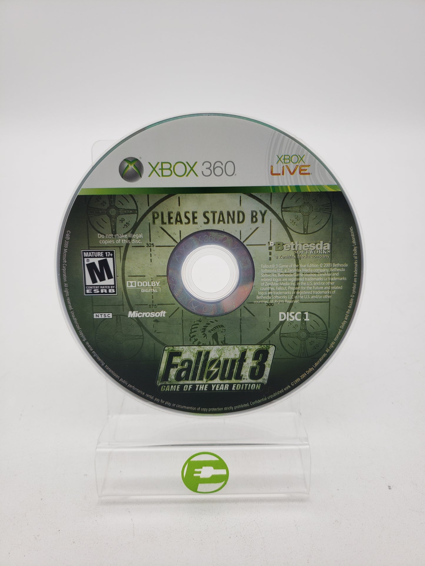 Fallout 3 [Game of the Year] (Microsoft Xbox 360, 2009)