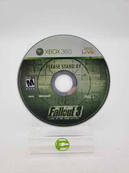 Fallout 3 [Game of the Year] (Microsoft Xbox 360, 2009)