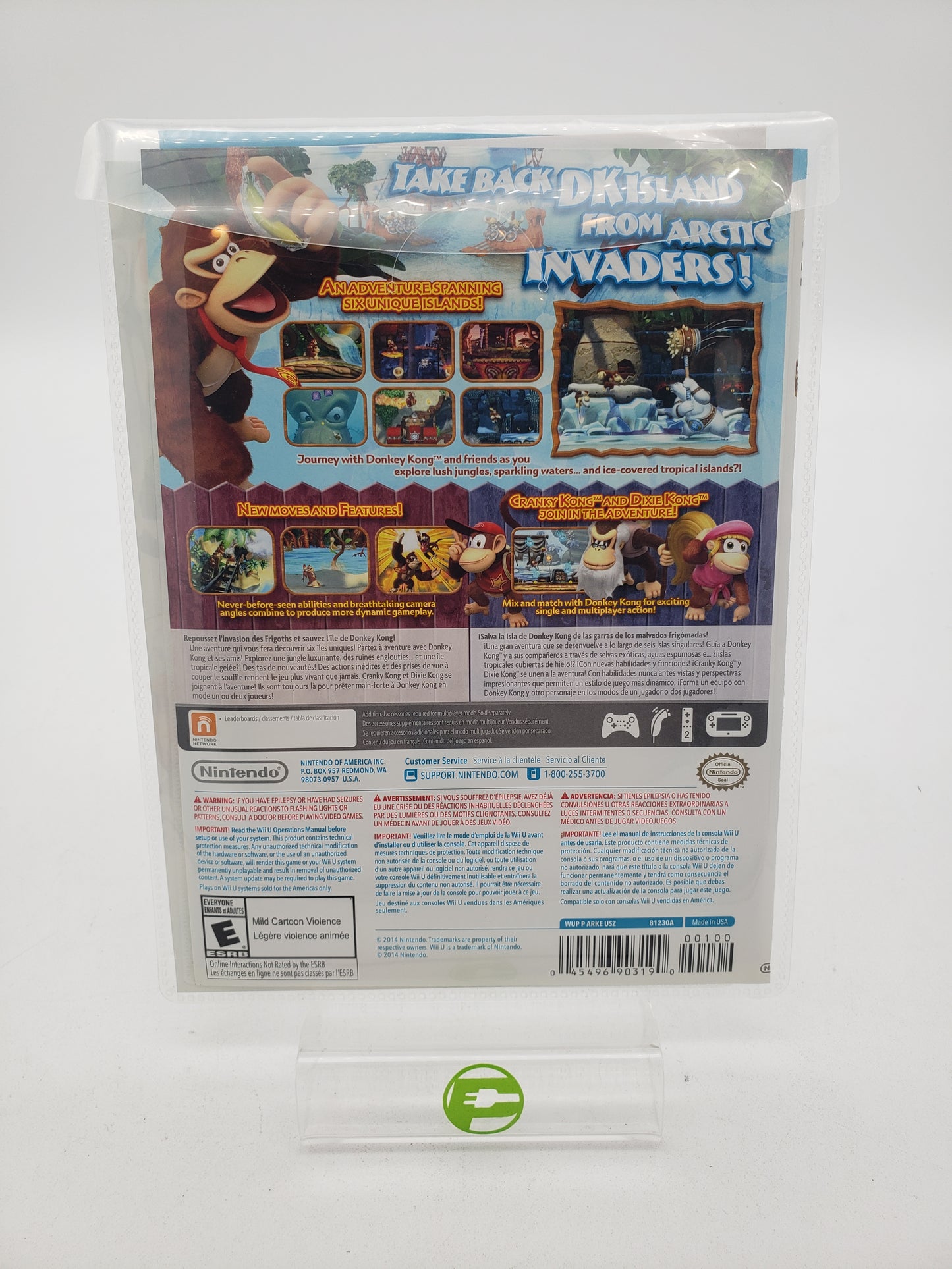 Donkey Kong Country: Tropical Freeze (Nintendo Wii U, 2014)