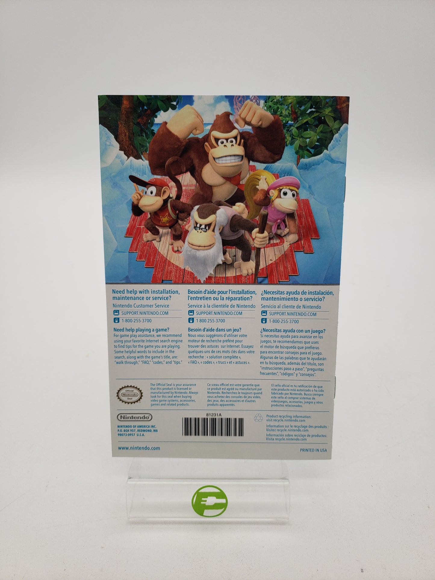 Donkey Kong Country: Tropical Freeze (Nintendo Wii U, 2014)