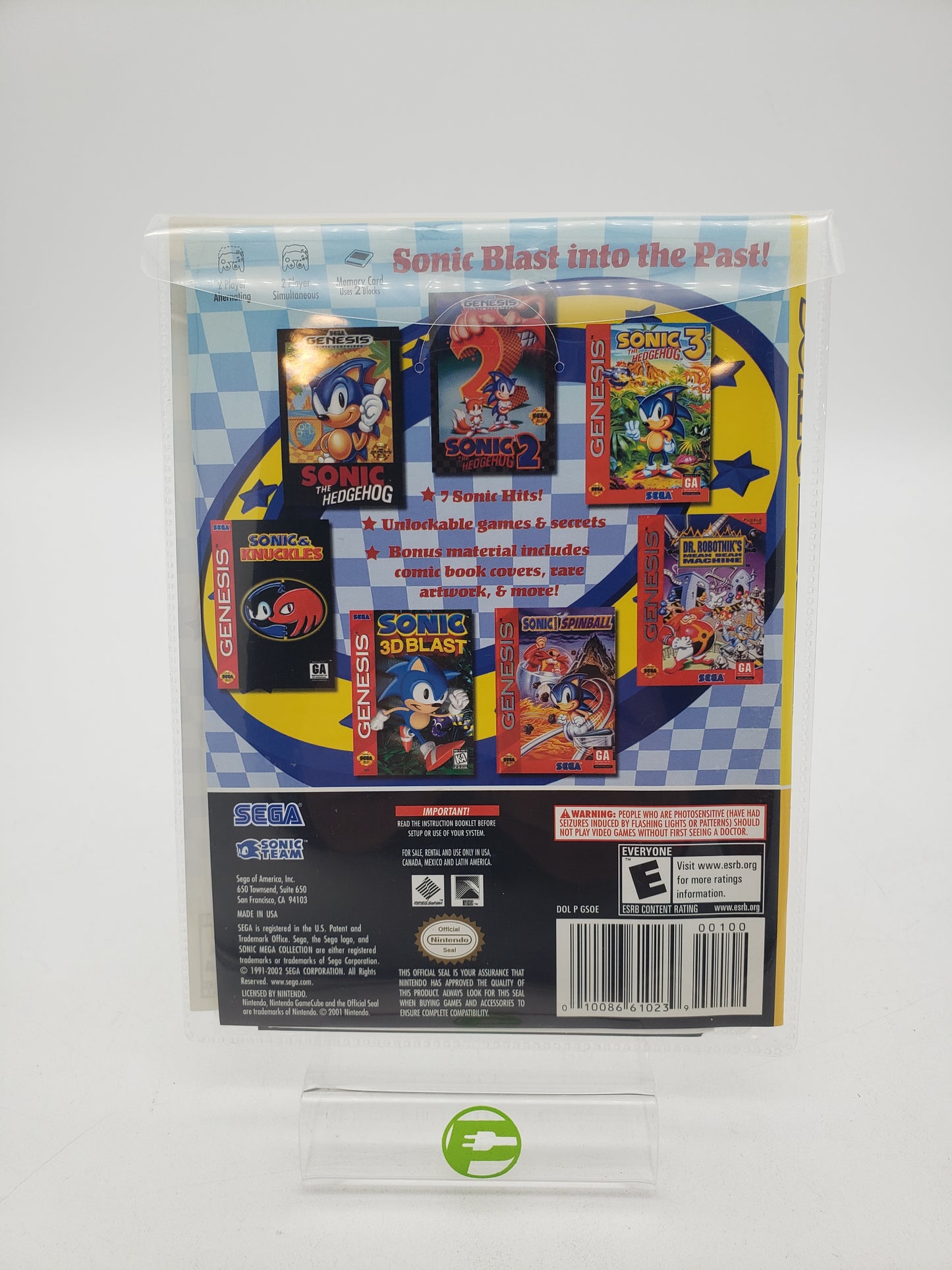 Sonic Mega Collection (Nintendo GameCube, 2002)