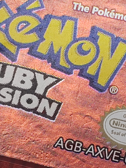 Pokemon Ruby (Nintendo GameBoy Advance, 2003)