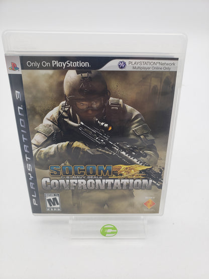 SOCOM Confrontation  (Sony PlayStation 3 PS3, 2008)