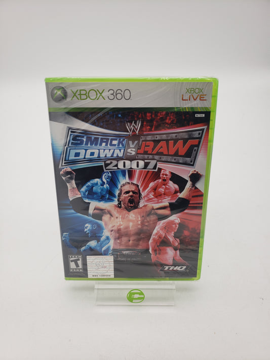 New WWE Smackdown vs. Raw 2007 (Microsoft Xbox 360, 2006)