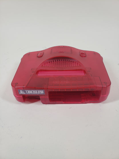 Nintendo 64 N64 Video Game Console NUS-001 Watermelon Red