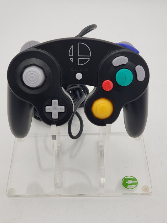 Nintendo Gamecube Super Smash Bros UlitmateWired Controller Black With Adapter Switch/WII/PC