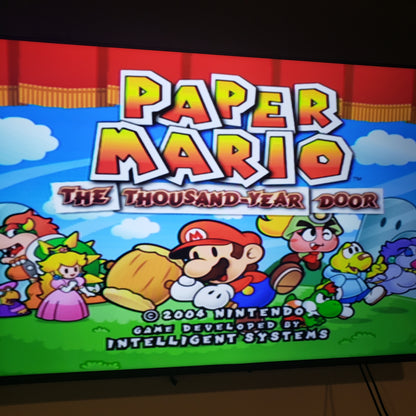 Paper Mario Thousand Year Door  (Nintendo GameCube,  2004)