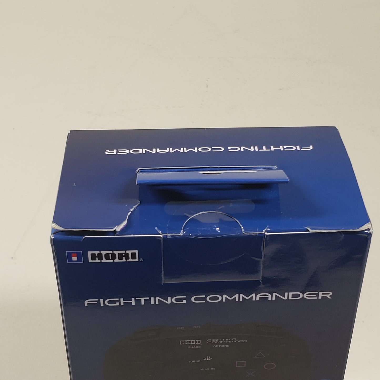 NEW Sony PlayStation PS4 and PS3 Fighting Commander  Black PS4-044U (RARE)