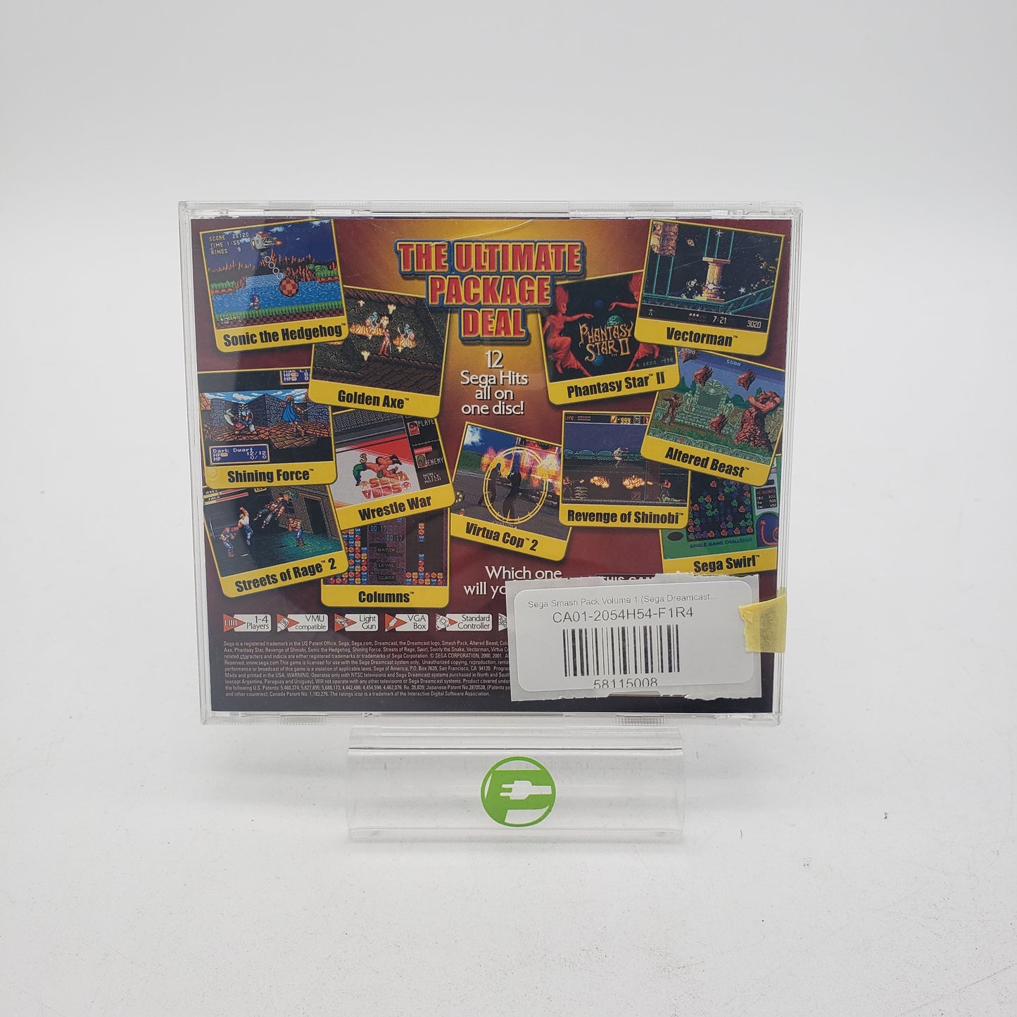 Sega Smash Pack Volume 1 (Sega Dreamcast, 2001)