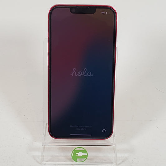 Unlocked Apple iPhone 13 128GB 18.3.1 Product Red MLAA3LL/A
