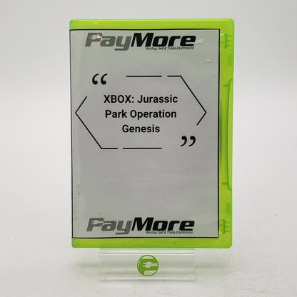 Jurassic Park Operation Genesis (Microsoft Xbox, 2003)