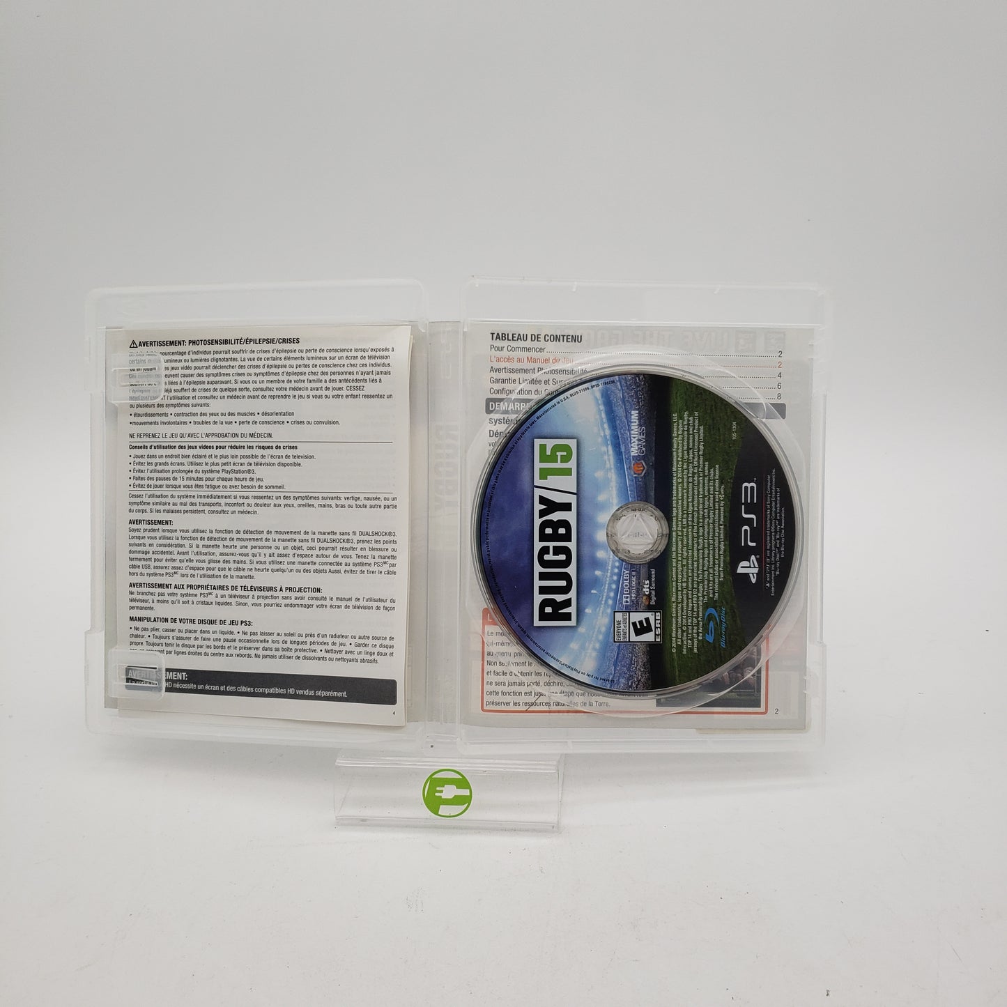 Rugby 15 (Sony PlayStation 3 PS3, 2015)