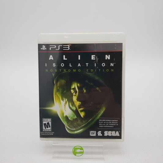 Alien: Isolation [Nostromo Edition] (Sony PlayStation 3 PS3, 2014)