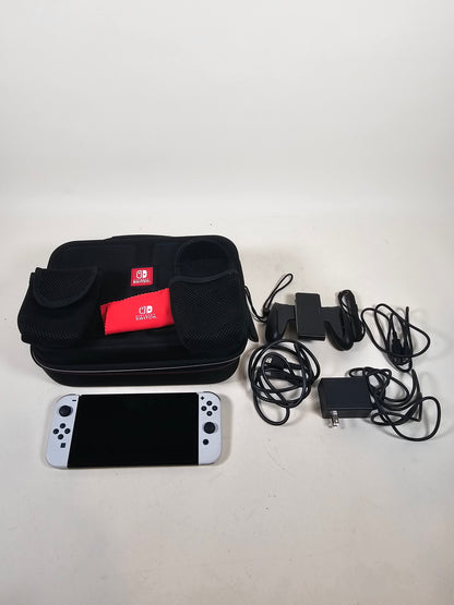 Nintendo Switch OLED Video Game Console HEG-001 Arctic White