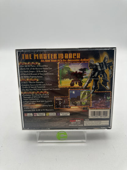 Armored Core Master of Arena (Sony PlayStation 1 PS1, 2000)
