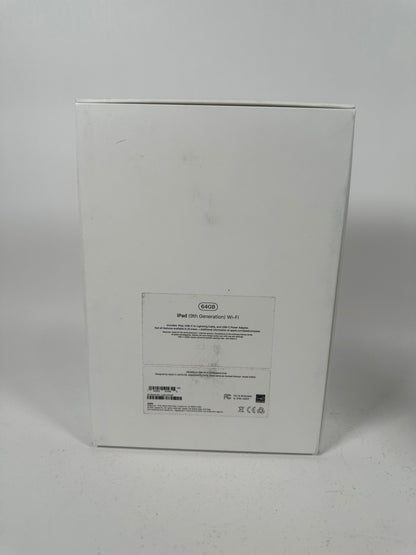 WiFi Only Apple iPad 9th Gen 64GB Space Gray MK2K3LL/A