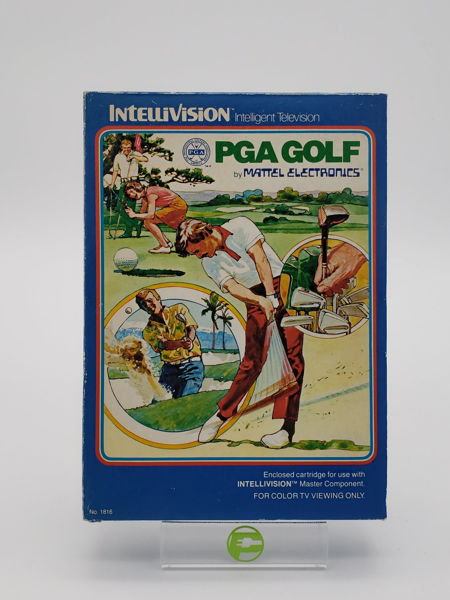 PGA Golf (Mattel Intellivision, 1980, CIB)