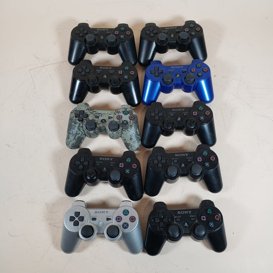 Lot of 10 Broken Sony PS3 Controller(s)