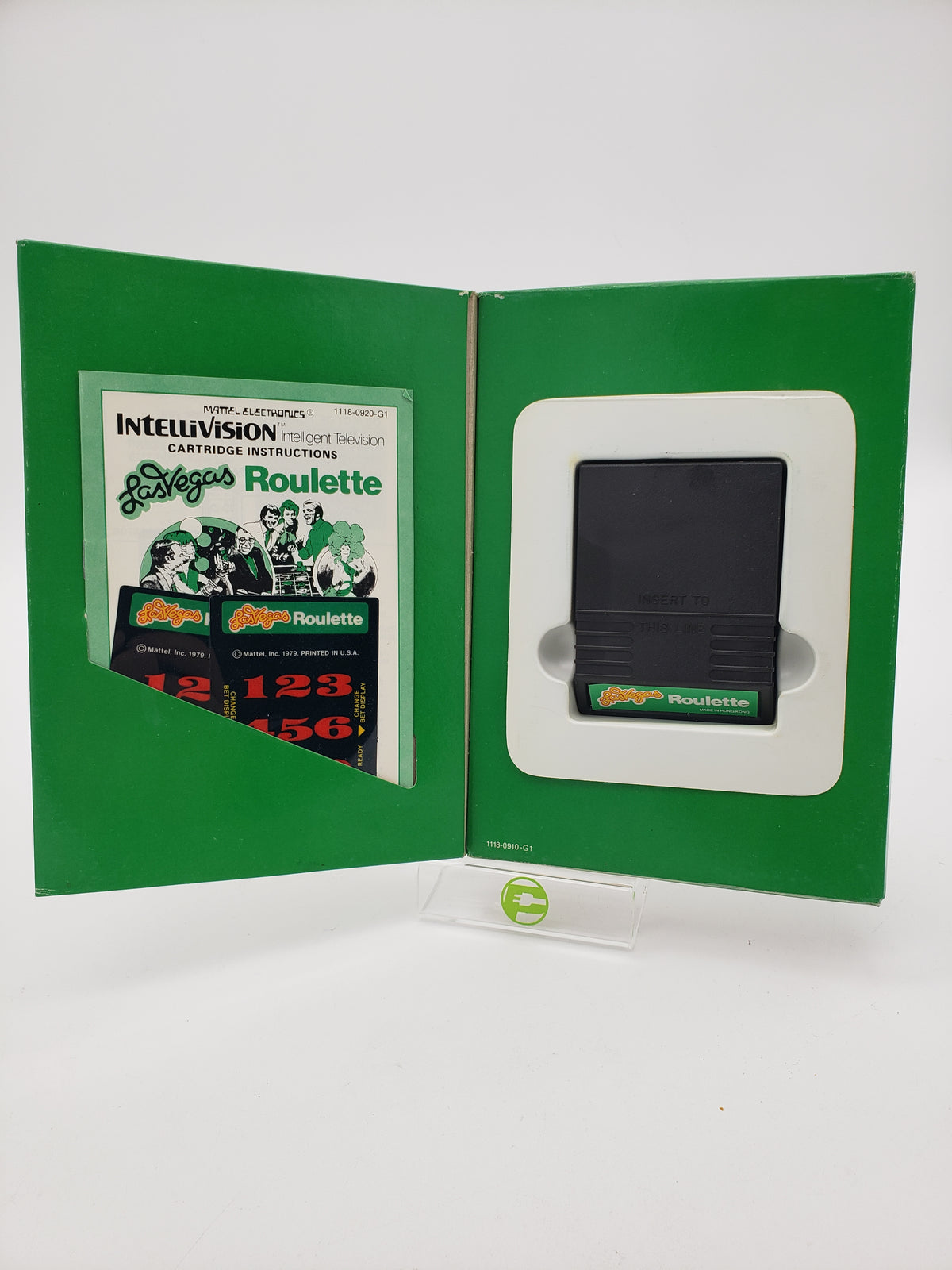 Las Vegas: Poker+Blackjack and Roulette (Mattel Intellivision, 1980, CIB)