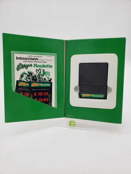 Las Vegas: Poker+Blackjack and Roulette (Mattel Intellivision, 1980, CIB)