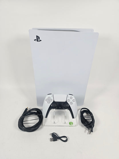 Sony PlayStation 5 Disc PS5 825GB White Console Gaming System CFI-1215A