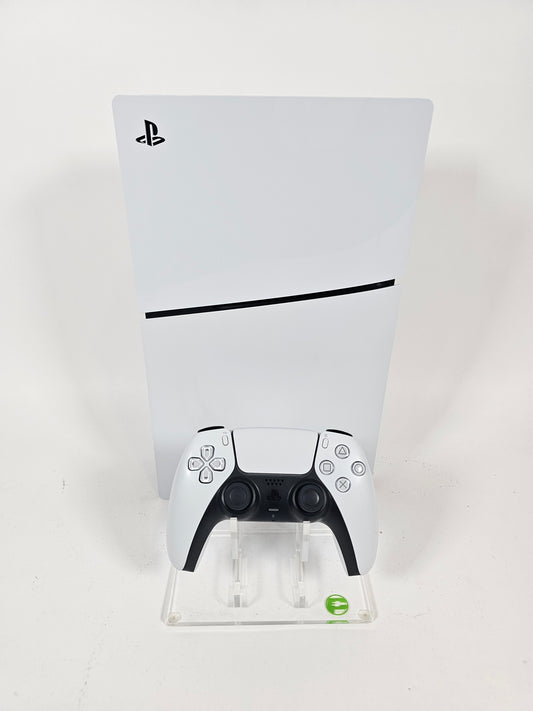 Sony PlayStation 5 Slim Disc PS5 1TB White Console Gaming System CFI-2015