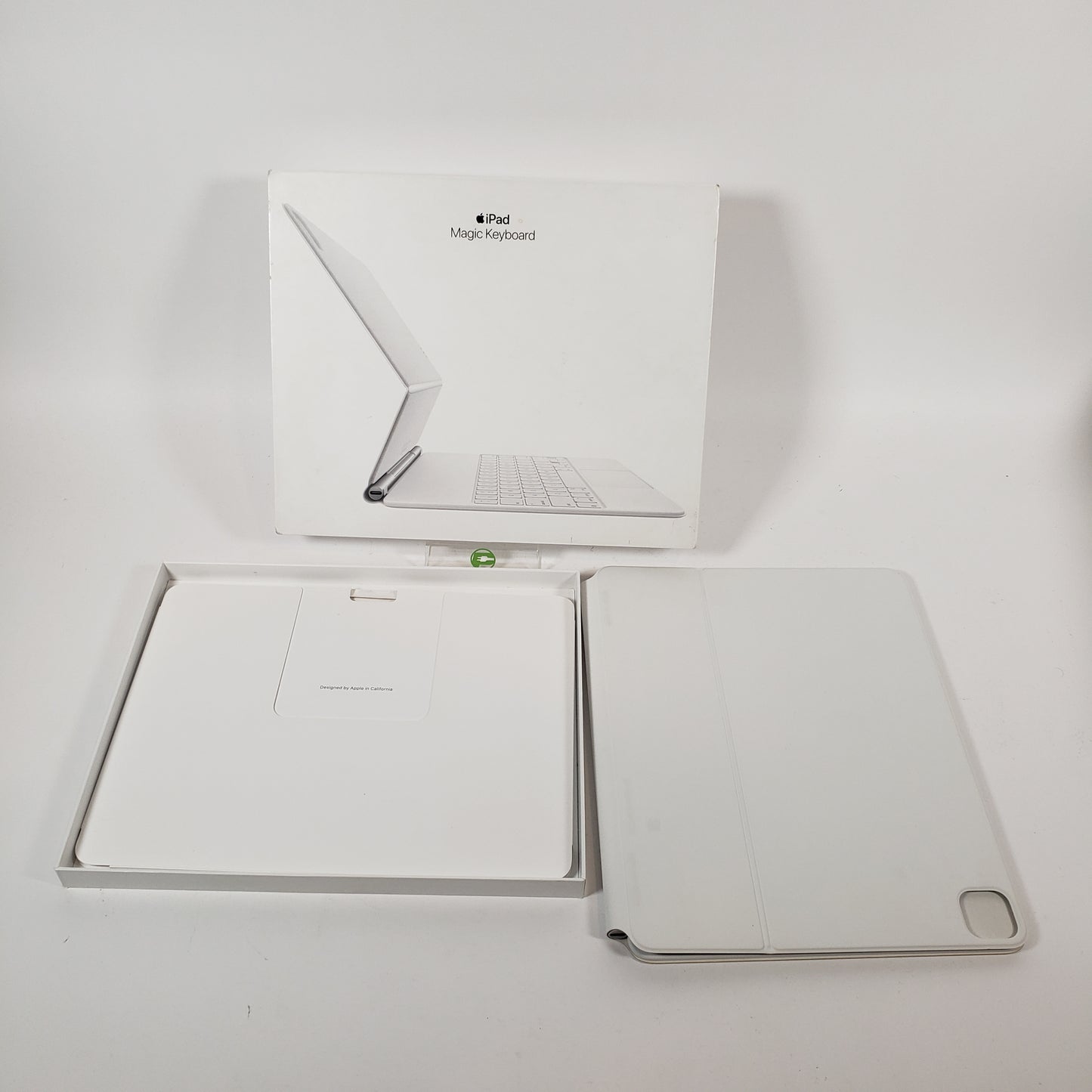 Apple Magic Keyboard for iPad 12.9",13" Keyboard Folio Case White MJQL3LL/A