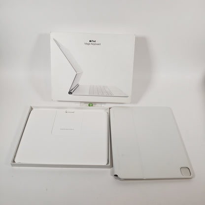 Apple Magic Keyboard for iPad 12.9",13" Keyboard Folio Case White MJQL3LL/A