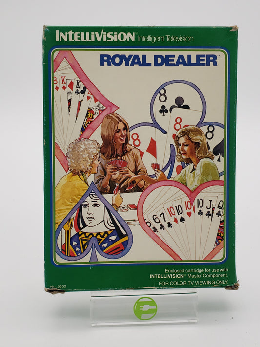 Royal Dealer (Mattel Intellivision, 1982, CIB)