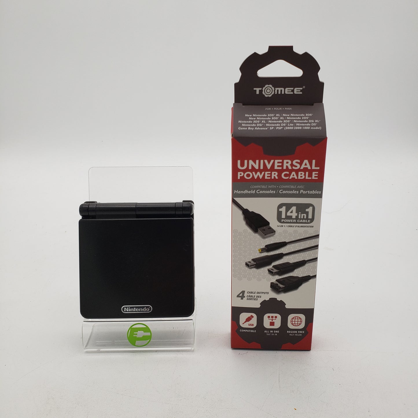 Nintendo Game Boy Advance SP Handheld Game Console AGS-001 Onyx Black