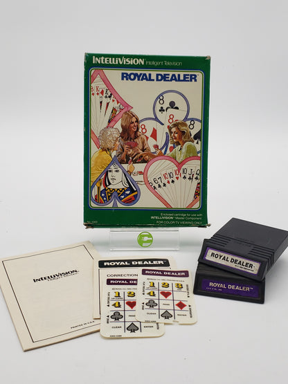 Royal Dealer (Mattel Intellivision, 1982, CIB)