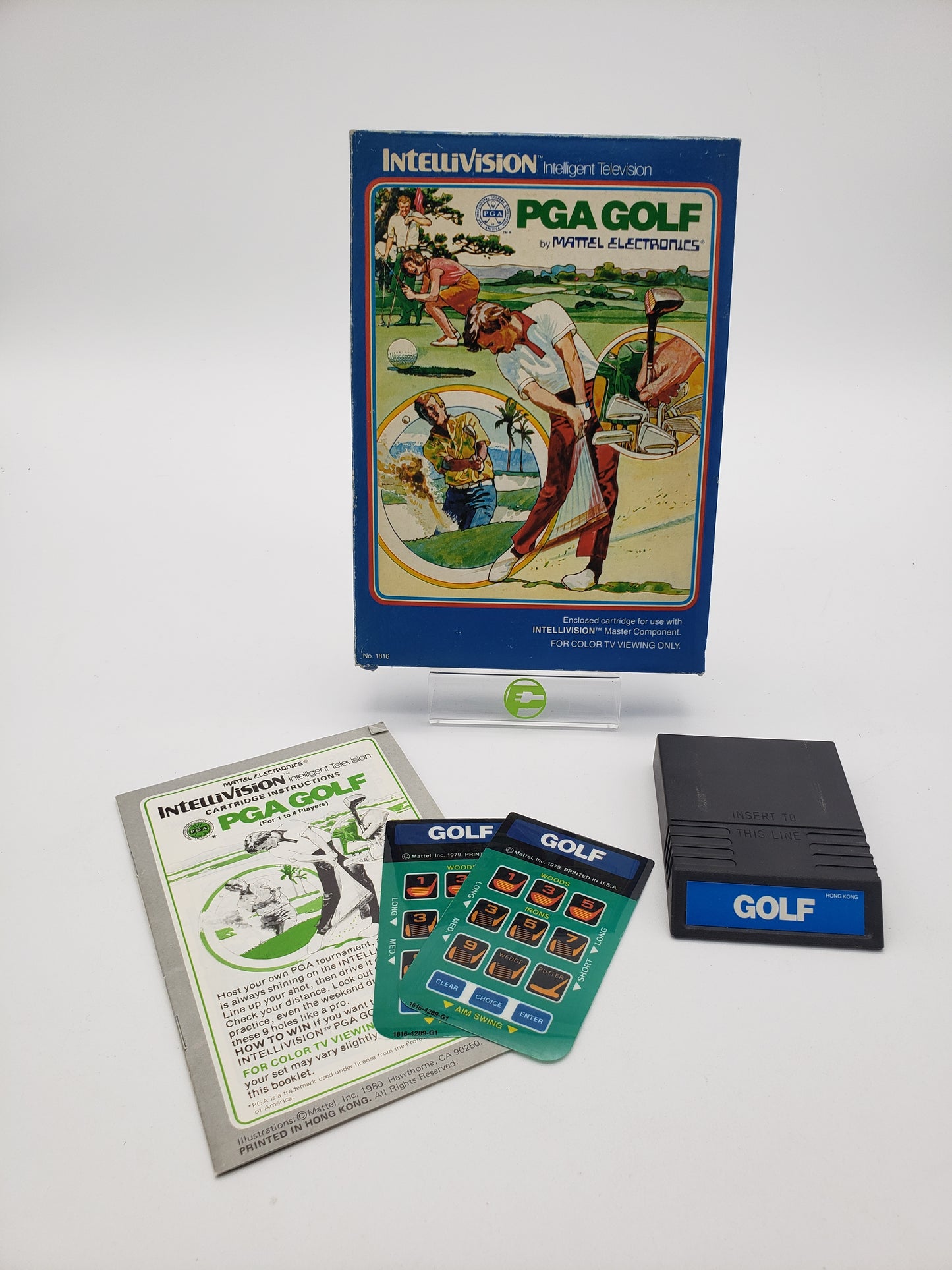 PGA Golf (Mattel Intellivision, 1980, CIB)