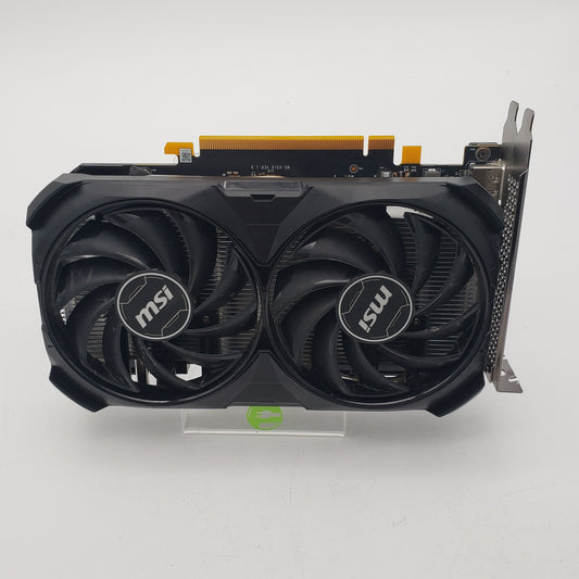 MSI GeForce RTX 4060 VENTUS 2X BLACK 8GB GDDR6 Graphics Card 912-V308-002