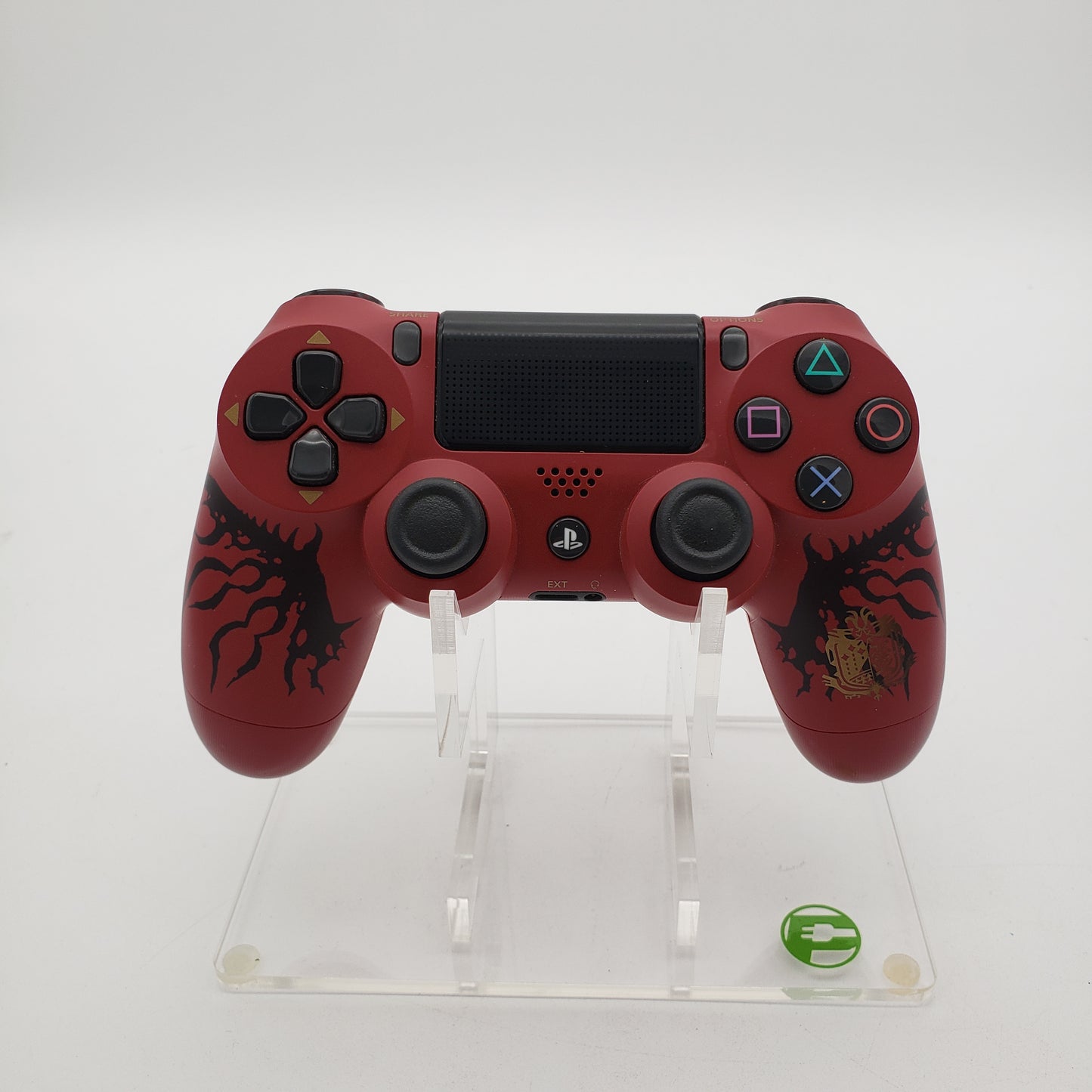 PS4 DualShock 4 Wireless Controller Monster Hunter World Lioaeus Edition