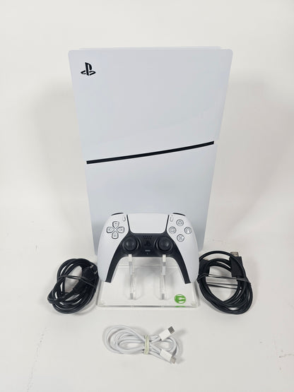 Sony PlayStation 5 Slim Digital PS5 1TB White Console Gaming System CFI-2015