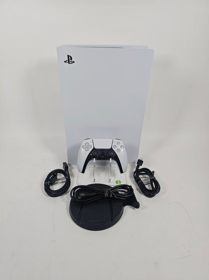 Sony PlayStation 5 Digital PS5 825GB White Console Gaming System CFI-1115B