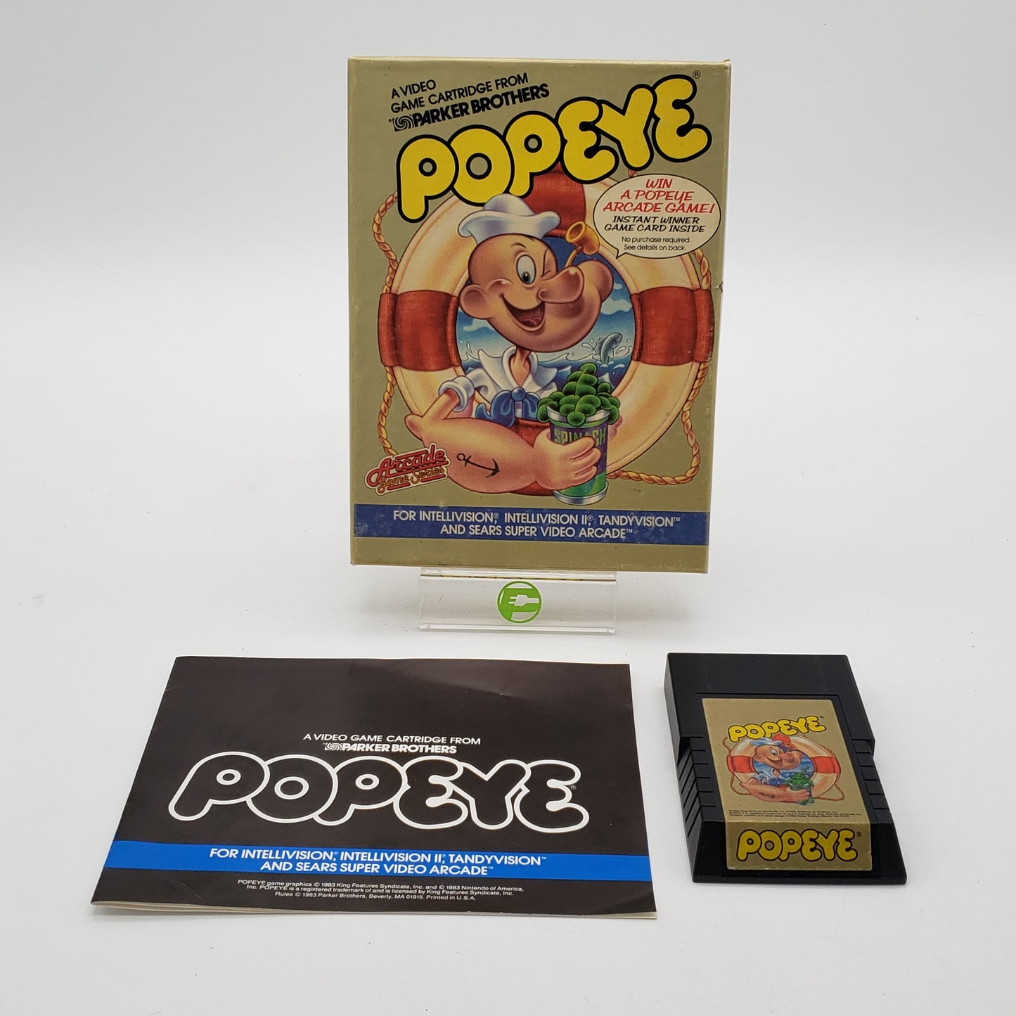 Popeye (Mattel Intellivision, 1982)
