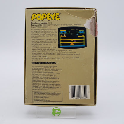 Popeye (Mattel Intellivision, 1982)