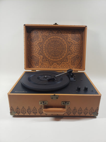 Crosley Keepsake Embossed Portable Record Player CR6249U-EM1