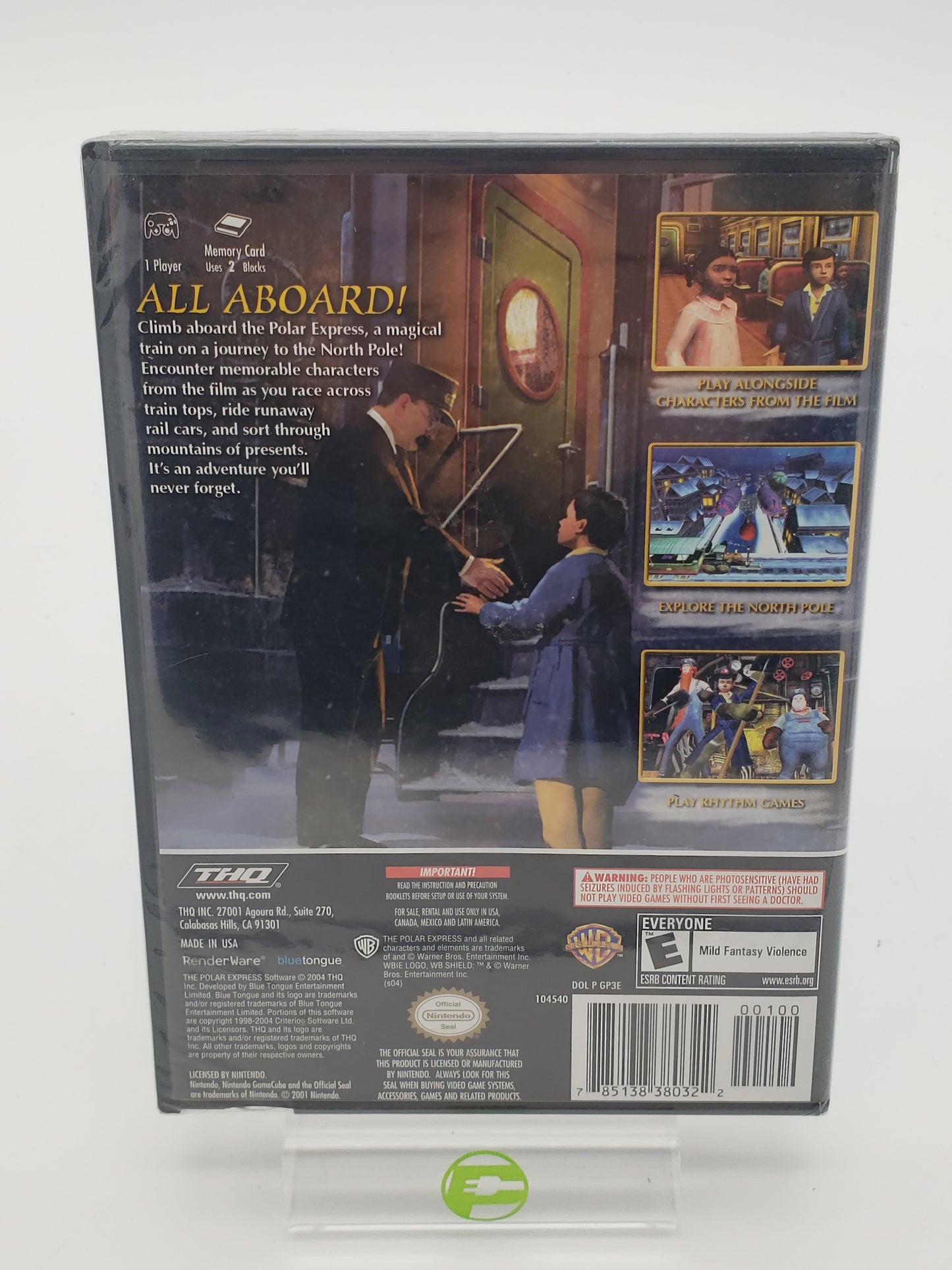 New The Polar Express (Nintendo GameCube, 2004)