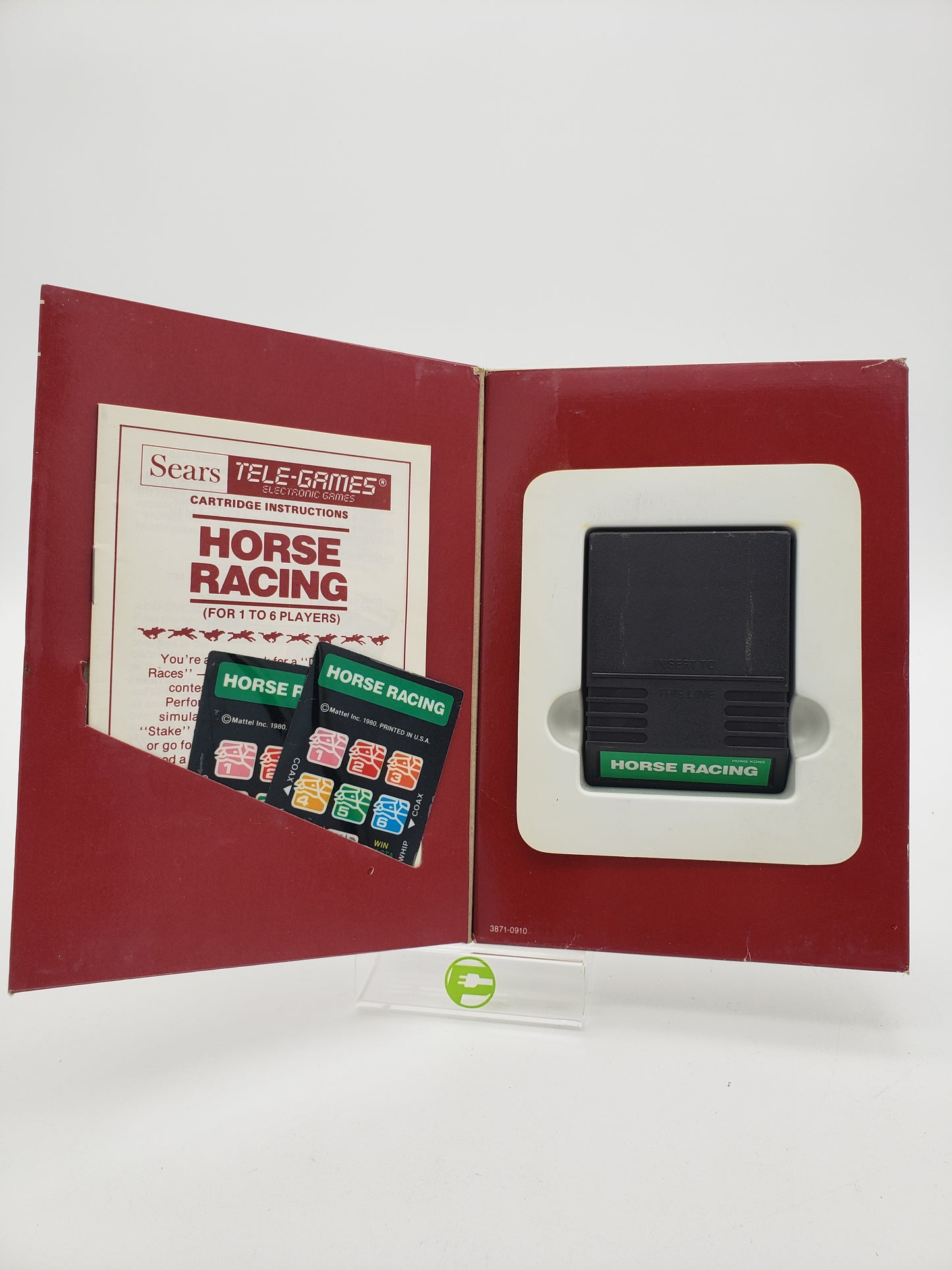 Horse Racing (Super Video Arcade, 1980, Rare, CIB)