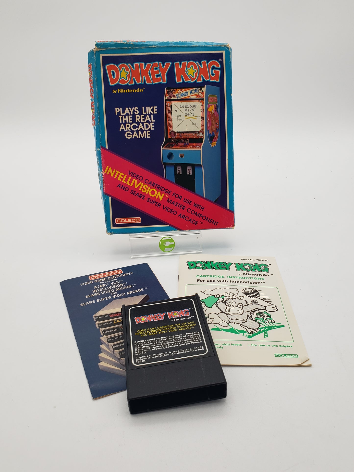 Donkey Kong (Mattel Intellivision, 1981, CIB)