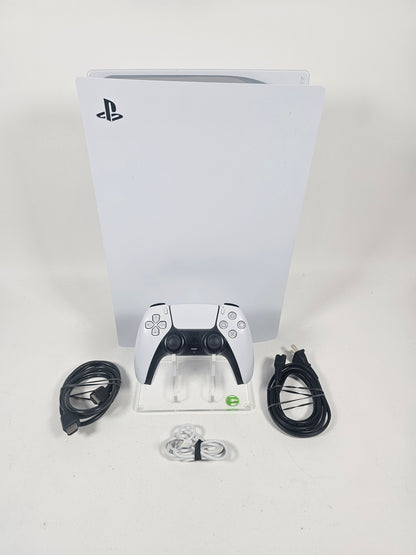 Sony PlayStation 5 Disc PS5 825GB White Console Gaming System CFI-1115A