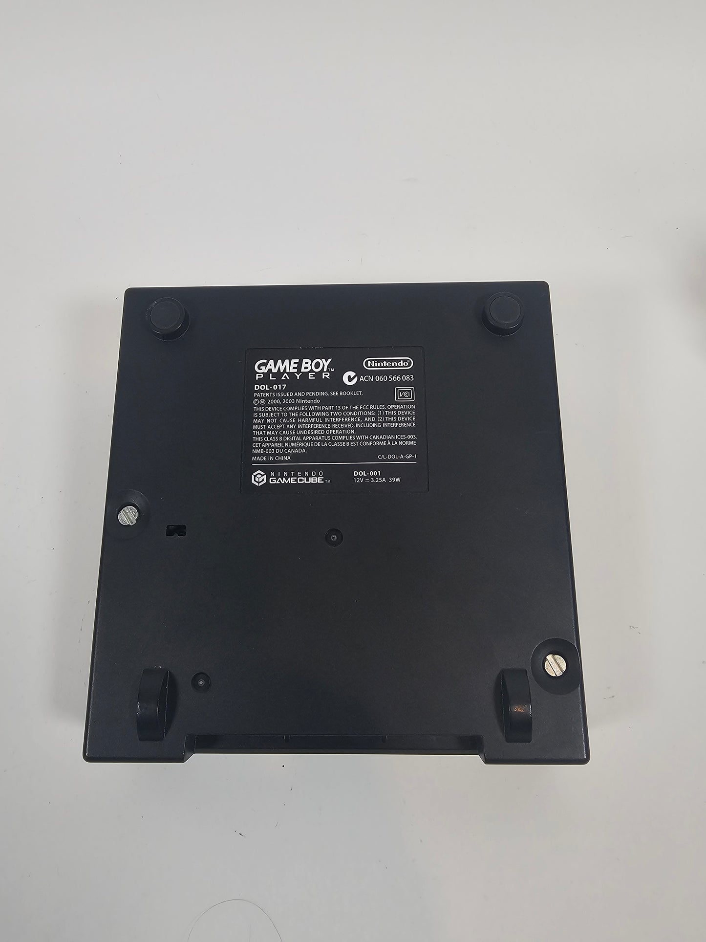Gameboy Player with Startup Disc (Nintendo GameCube, 2006)