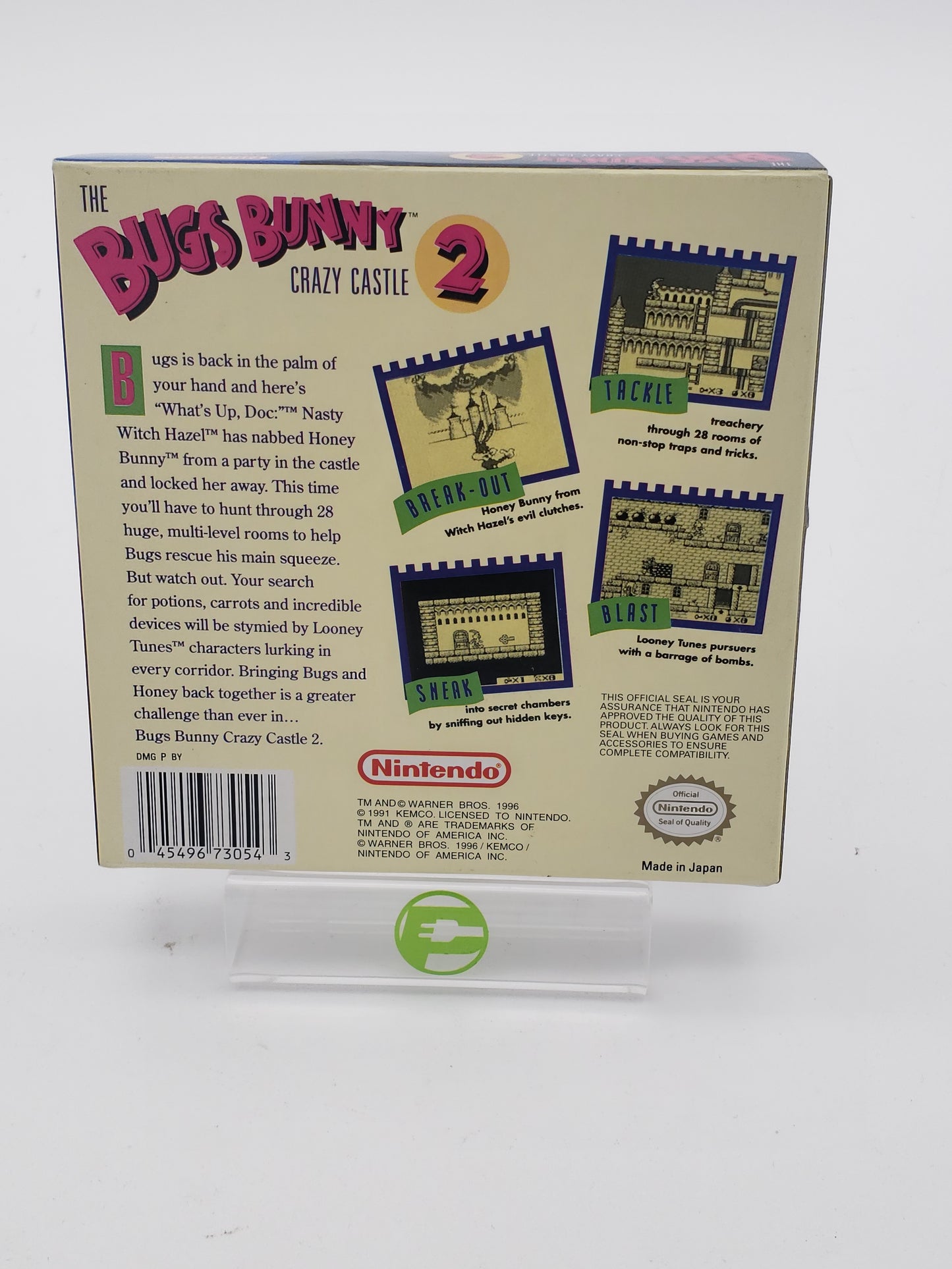 Bugs Bunny Crazy Castle 2 (Nintendo GameBoy, 1991)