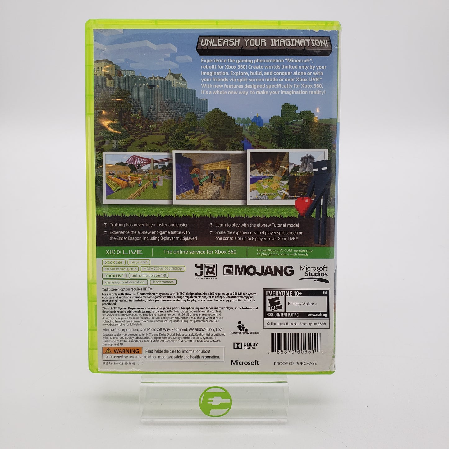 Minecraft (Microsoft Xbox 360, 2013)