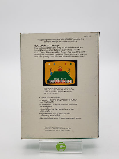 Royal Dealer (Mattel Intellivision, 1982, CIB)