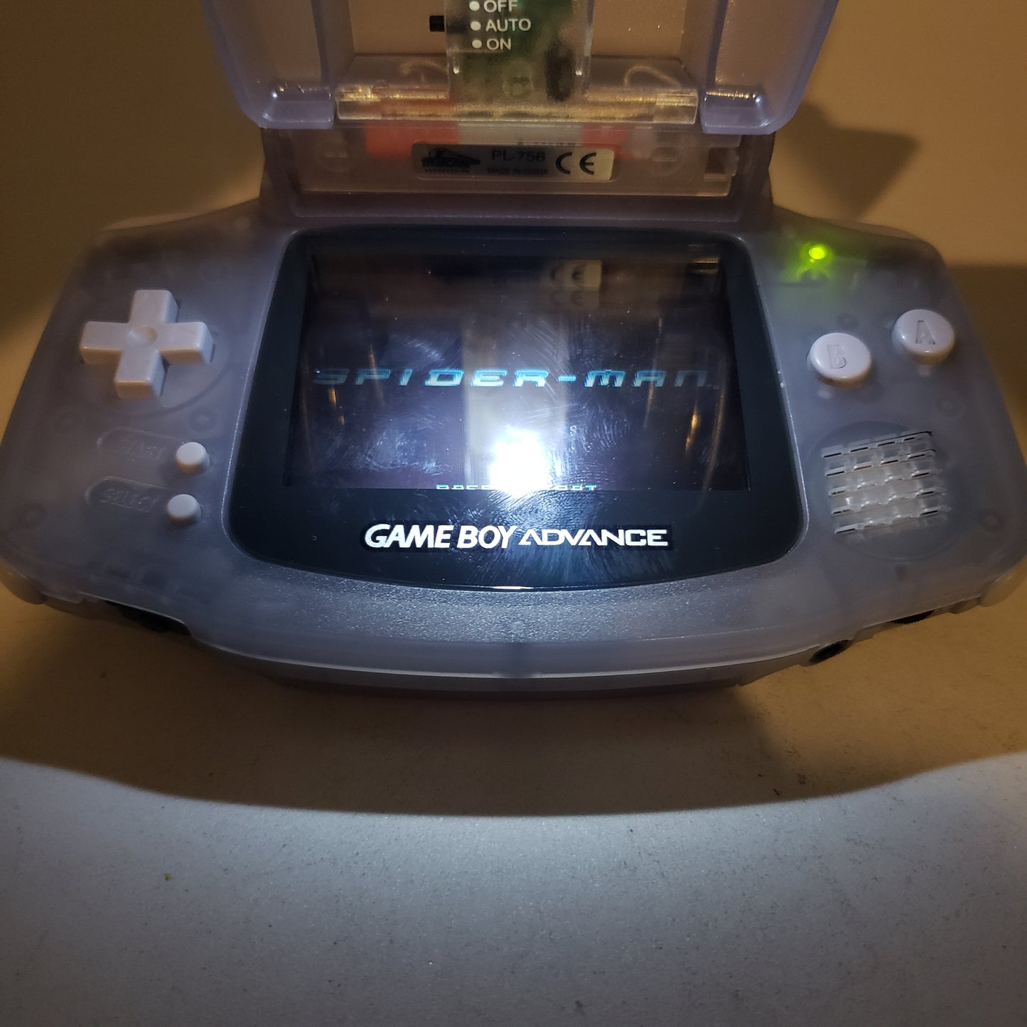 Nintendo Game Boy Advance Handheld Game Console AGB-001 Clear