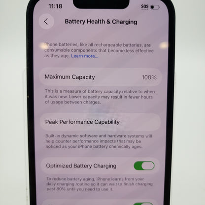 Unlocked Apple iPhone 13 128GB Midnight MLA23LL/A