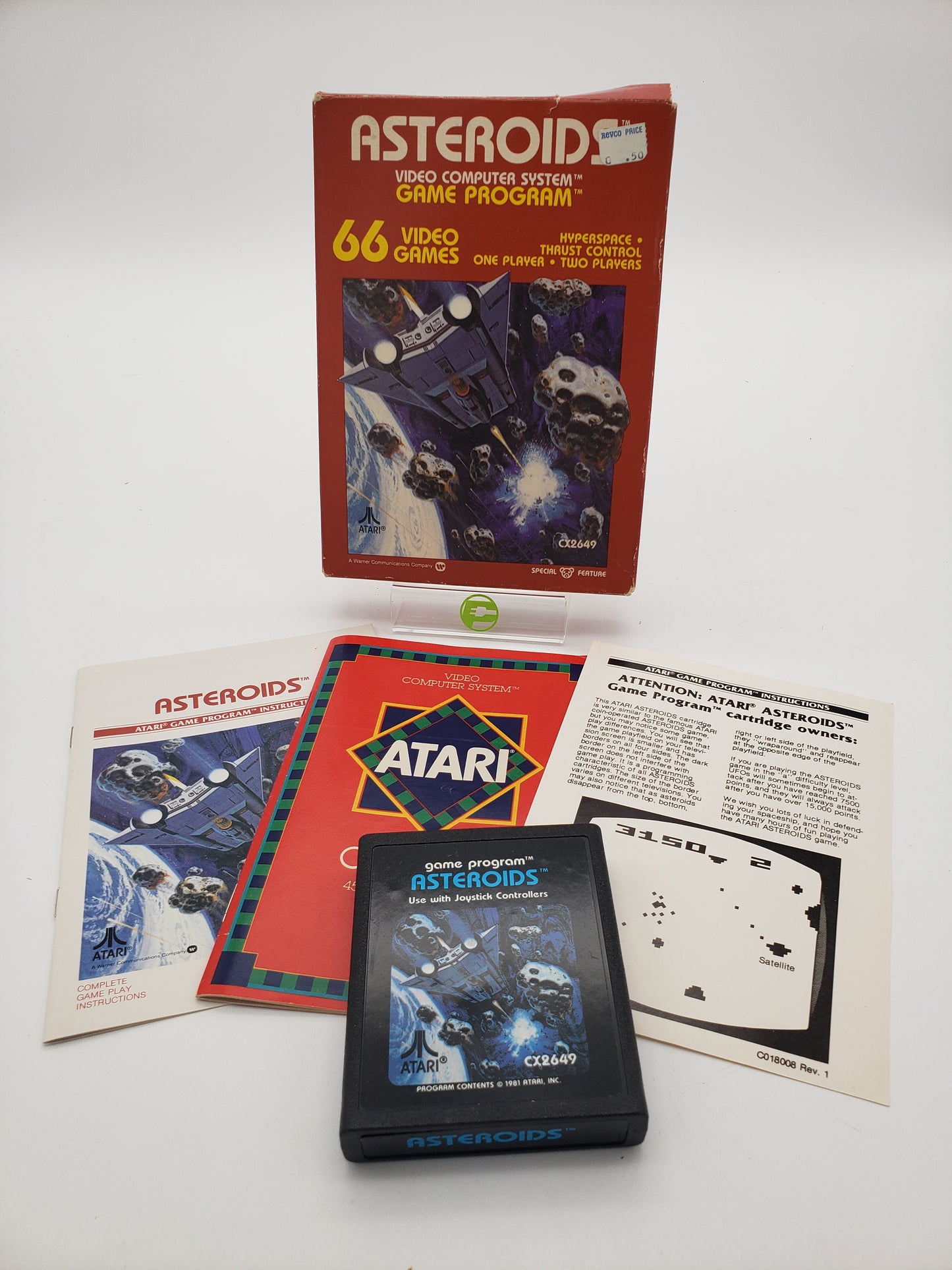 Asteroids (Atari, 1979, CIB)